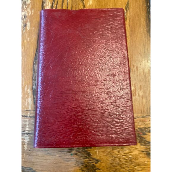Vintage New King James Bible Broadman & Holman Red Leather Cover Red Letter Edit - Picture 5 of 11